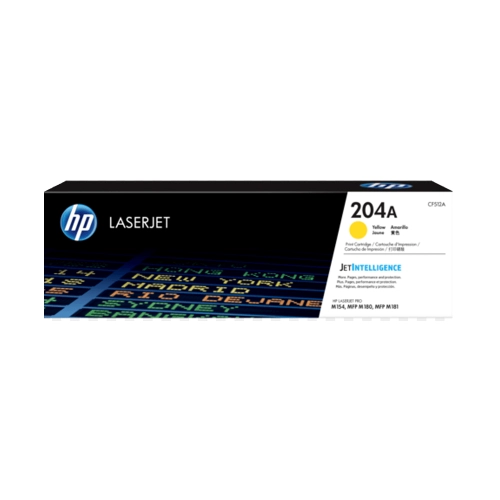 TONER HP 204A AMARILLO CF512A M154/MFP M180/MFP M181