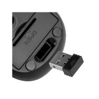 MOUSE KLIP WIRELESS KLEVER KMW-340RD 1600DPI/6 BOT/ROJO