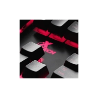 TECLADO GAMER USB XTK-520S XTECH MULTIMEDIA LED 3 COLOR ESP/NEGRO