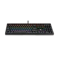 TECLADO GAMER USB GK320 HP MECANICO RETROILUMINADO/ESPAÑOL/ NEGRO