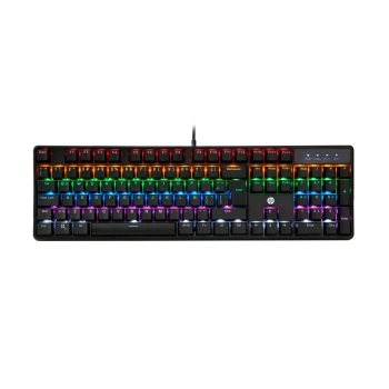 TECLADO GAMER USB GK320 HP MECANICO RETROILUMINADO