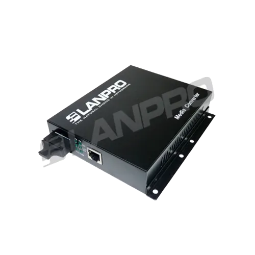 CONVERTIDOR DE FIBRA OPTICA LANPRO 10/100MB MM SC X 2.00 KMS LP-ICF2100-2