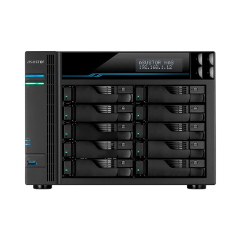 ALMACENAMIENTO NAS ASUSTOR AS6510T QC2.1/10BAY/8GB