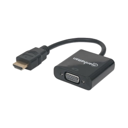 ADAPTADOR HDMI-VGA 151467 BOLSA NEGRO