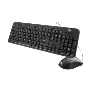 TECLADO CON MOUSE XTECH USB XTK-301S ESP/ NEGRO