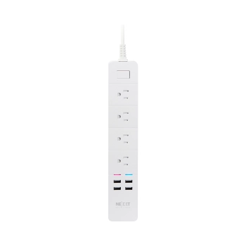 REGLETA INTELIGENTE NEXXT HOME NHP-E610 WI-FI 4 PUERTOS USB 110V