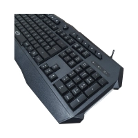 TECLADO GAMER USB FTXK623 RGB MULTIMEDIA/NUMERICO/ESPAÑOL/NEGRO