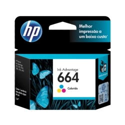 TINTA HP 664 COLOR F6V28AL DJ 2135 2ML