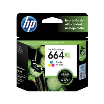 TINTA HP 664XL COLOR F6V30AL 8ML