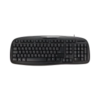 TECLADO KLIP USB KKS-050S ESTANDAR ESP/ NEGRO