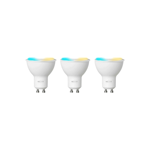 FOCO IOT NEXXT KIT DE 3 BLANCO CALIDA/FRIA 110V 4W MR16 GU10 NHB-W310