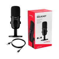 MICROFONO HYPERX 4P5P8AA SOLOCAST 2M 48KHZ/16-BIT NEGRO