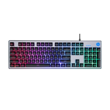 TECLADO GAMER USB HP K500F ILUMINACION RGB / ESPA