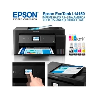 Impresora A3 Multifuncional Epson Ecotank L14150 Duplex Wi-Fi USB