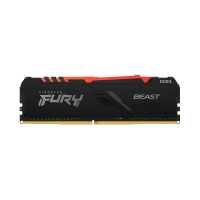 MEMORIA RAM DDR4 16GB 3200 KINGSTON FURY BEAST BK KF432C16BB1A/16 RGB XMP