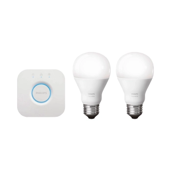 IOT PHILIPS KIT 2 FOCO BLANCO + BRIDGE HUE 220V 9W