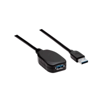 CABLE USB EXTENSOR M/H 5MTS 3.0 150712 5GBPS/BLISTER NEGRO