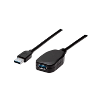 CABLE USB EXTENSOR M/H 5MTS 3.0 150712 5GBPS/BLISTER NEGRO