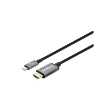 CABLE USB-C/HDMI 152235 MACHO/MACHO 1MT/4K/30HZ NE