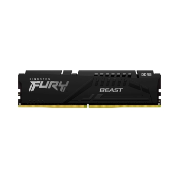 MEMORIA RAM DDR5 16GB 5200 KINGSTON FURY BEAST BK 