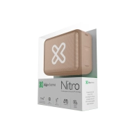 PARLANTE KLIP KBS-025BG 6W NITRO PORTATIL BT/BAT/IPX7/TWS BEIGE