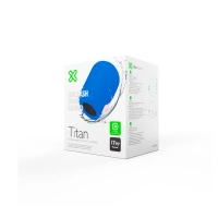 PARLANTE KLIP KBS-200BL 12W TITAN PORTATIL AUX/BT/BAT/IPX7/TWS AZUL