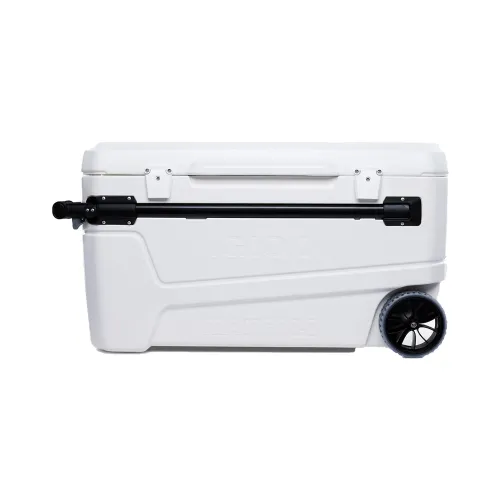 CONSERVADORA IGLOO 104 LITROS SUNSET GLIDE C/RUEDAS 50170 BLANCO