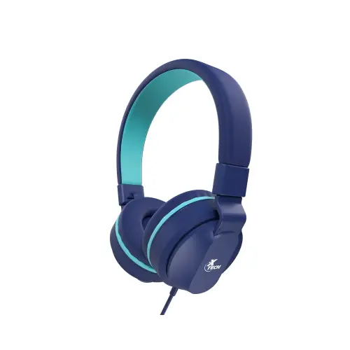 AURICULAR CON MICROFONO XTECH XTH-356 AVID KIDS /3.5MM/1JACK/AZUL