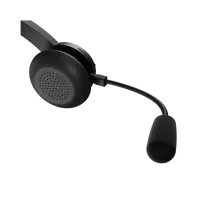 AURICULAR CON MICROFONO KLIP KCH-905 CRYSTALCOM PRO C/BASE WIRELESS/BT/1JACK NEGRO