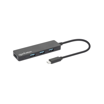 HUB USB-C/USB-A DE 4 PUERTOS MANHATTAN 164924 5 GB