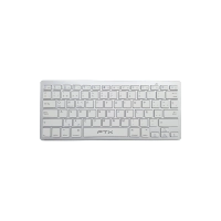 TECLADO FTX BLUETOOTH FTXB1000 ULTRA SLIM ESP/PLATA