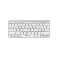 TECLADO FTX BLUETOOTH FTXB1000 ULTRA SLIM ESP/PLATA