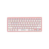 TECLADO FTX BLUETOOTH FTXB1000 ULTRA SLIM ESP/ROSA
