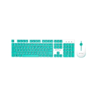 TECLADO + MOUSE FTX WIRELESS FTXGK600 ESP BLA/VERDE