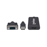 ADAPTADOR VGA/USB-A/HDMI H 152426 FHD/60HZ BLISTER NEGRO