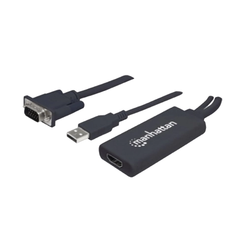 ADAPTADOR VGA/USB-A/HDMI H 152426 FHD/60HZ BLISTER NEGRO