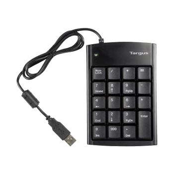 TECLADO TARGUS USB PAUK10U NUMERICO C/HUB 2 PUERTO