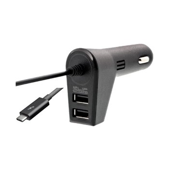 CARGAGOR KLIP DUAL USB P/AUTO KMA-111 C/CABLE USB 