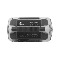 PARLANTE XTECH XTS-700 SPREE 40W USB/ BLUETOOTH/ MSD/ LED RGB 1 MICROFONO KARAOKE NEGRO