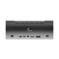 SOUND BAR XTECH XTS-650 STYX 30W/ BLUETOOTH/ MSD/ USB/ RELOJ/ ALARMA/ NEGRO