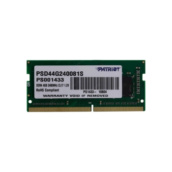 MEMORIA RAM P/ NB DDR4 4G 2400 PATRIOT SIGNATURE L