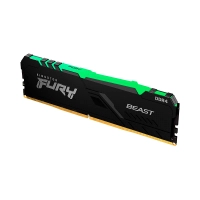 MEMORIA RAM DDR4 16GB 2666 KINGSTON FURY BEAST BK KF426C16BB1A/16 RGB