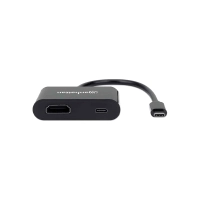 ADAPTADOR USB-C/HDMI 153416  C/ PUERTO USB-C DE ENERGIA 4K/60HZ/60W NEGRO