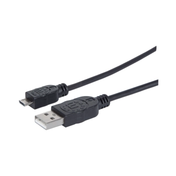 CABLE USB-A/MICRO-B 307161 1M A MACHO/ B MACHO 480