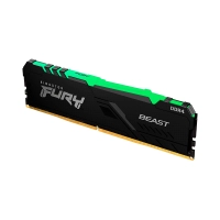 MEMORIA RAM DDR4 16GB 3200 KINGSTON FURY BEAST BK KF432C16BBA/16 RGB XMP
