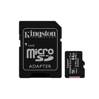 MEMORIA MICRO SD KINGSTON 64GB CANVAS SELECT PLUS 