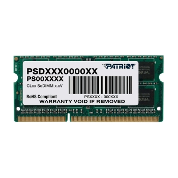 MEMORIA RAM P/NB DDR3 8GB 1600 PATRIOT SIGNATURE L
