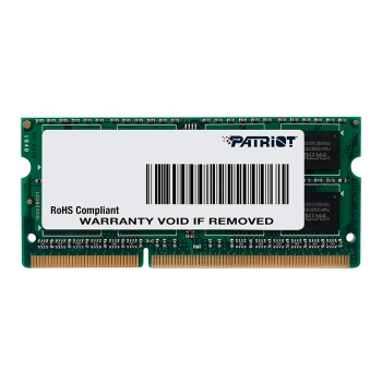 MEMORIA RAM P/NB  DDR3 4GB 1600 PATRIOT SIGNATURE 