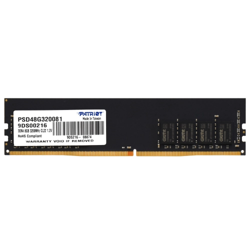 MEMORIA RAM DDR4 8GB 3200 PATRIOT SIGNATURE LINE PSD48G320081 SL