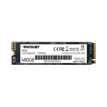 SSD M.2 PCIE 480GB PATRIOT P310 P310P480GM28 1700/